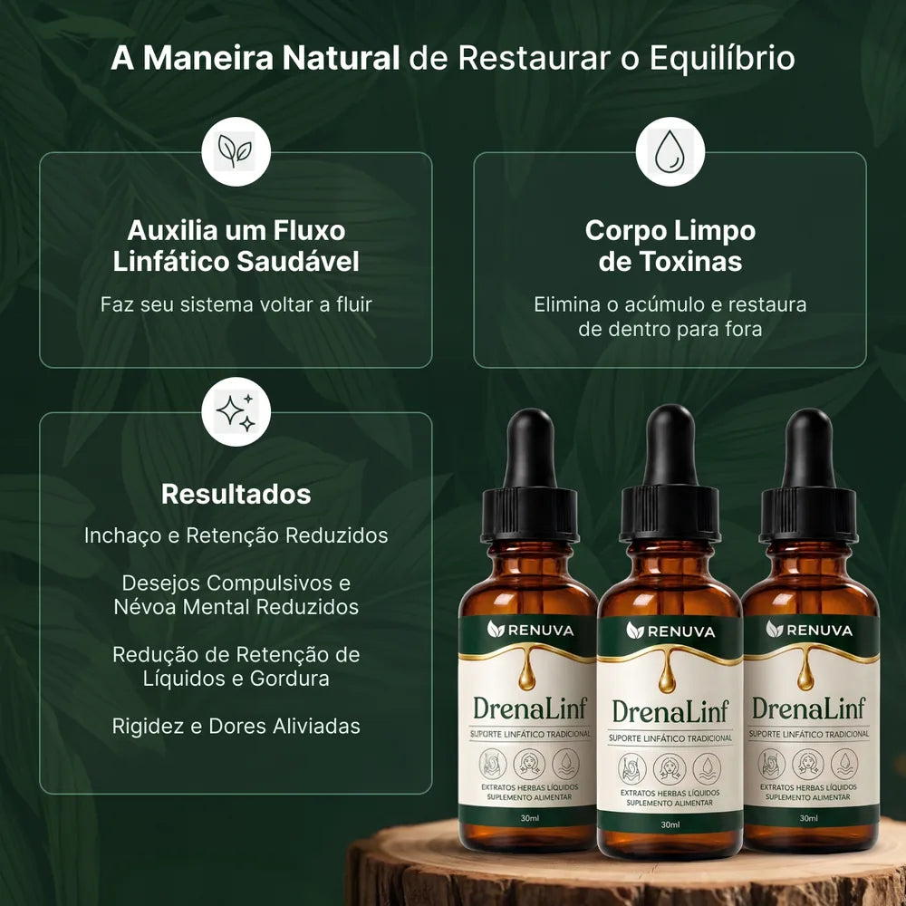 Benefícios do DrenaLinf
